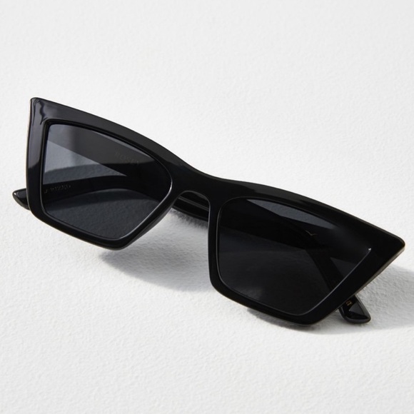 Anthropologie Accessories - Anthropologie Black Square Cat Eye Sunglasses
